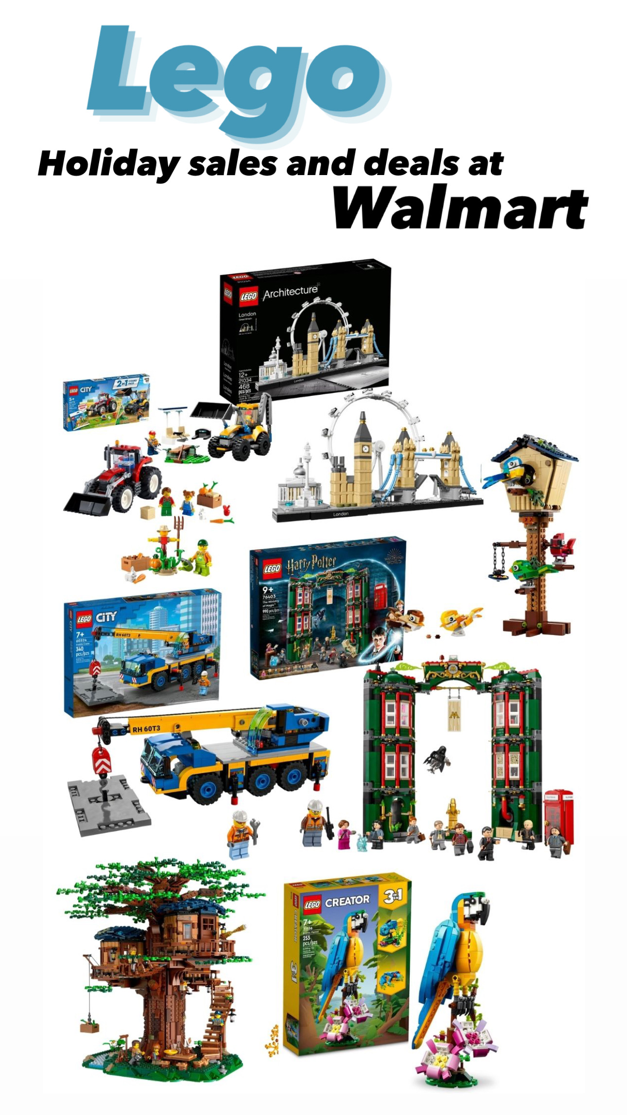 Holiday Toy Deals at Walmart Lego sales