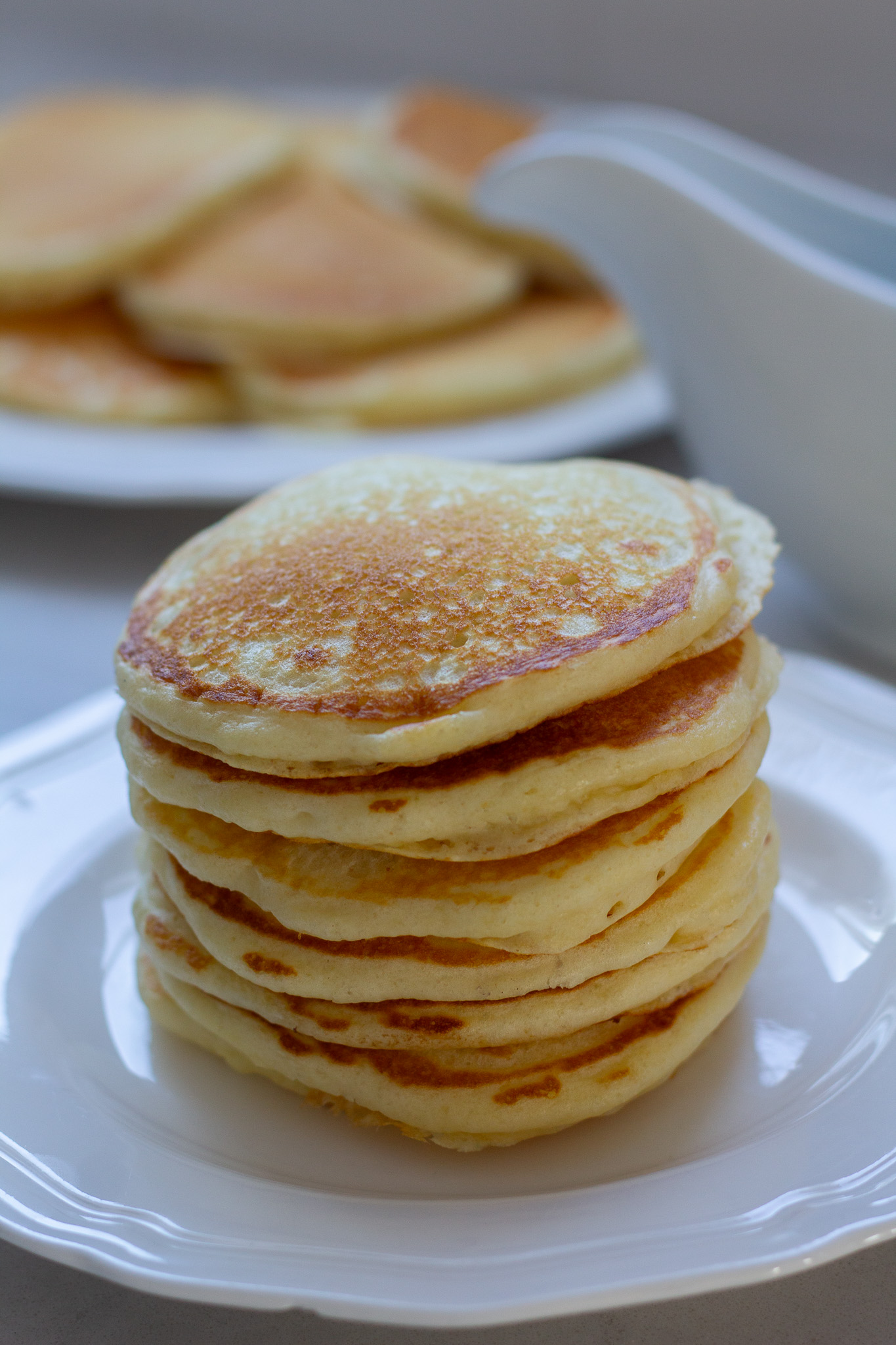 Fluffy Homemade Buttermilk Pancakes