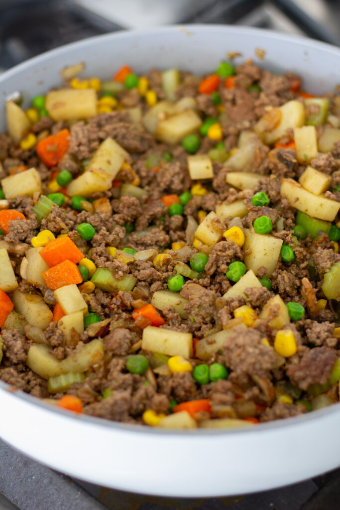 Hearty Beef and Vegetable Skillet Dinner - Handmade Farmhouse