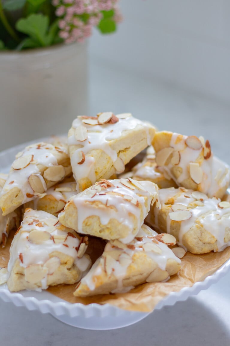 Easy Almond Cream Scones