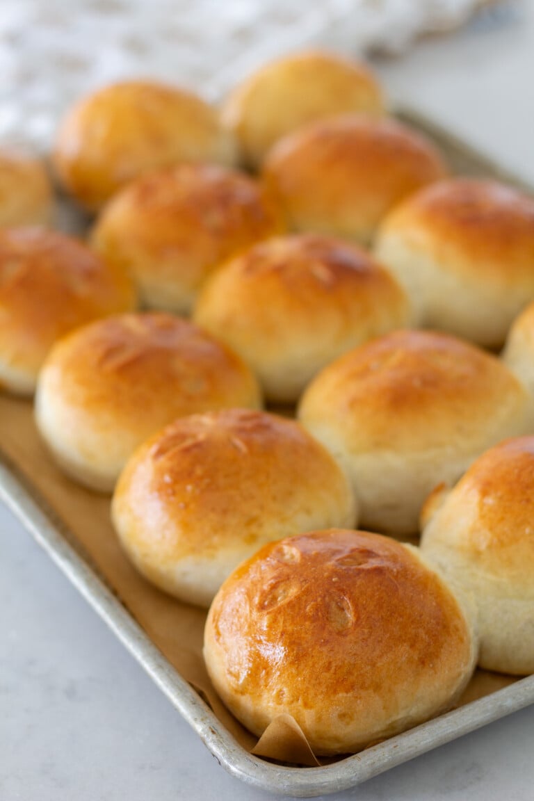 Soft Homemade Hamburger Buns