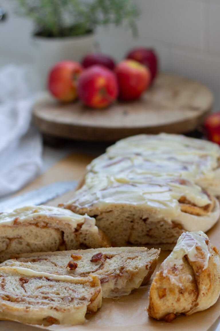 Quick Apple Cinnamon Twist Loaf
