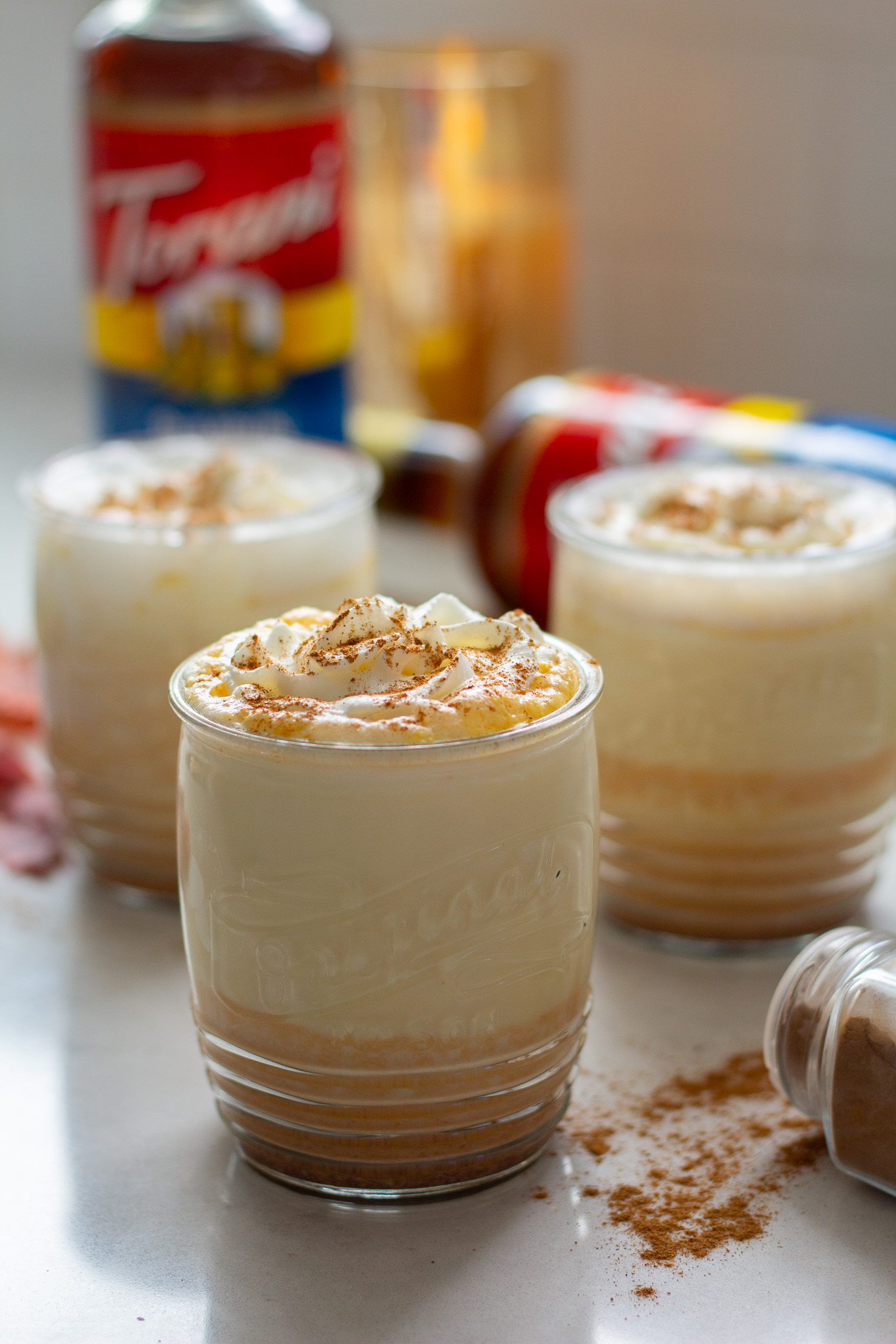 Creamy Pumpkin Spice Steamer