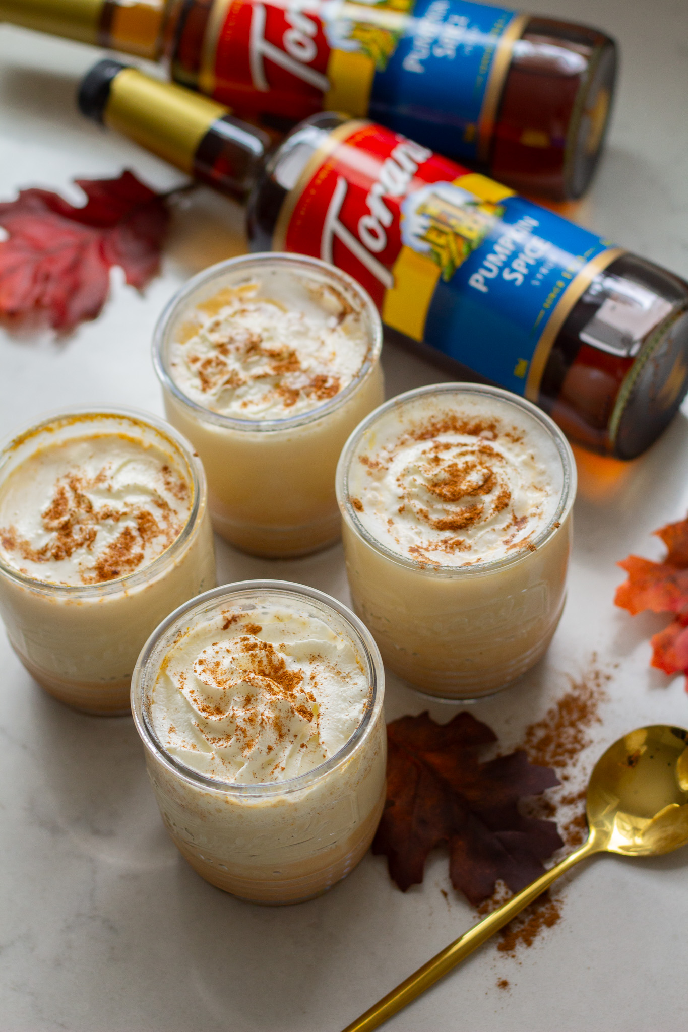 Creamy Pumpkin Spice Steamer