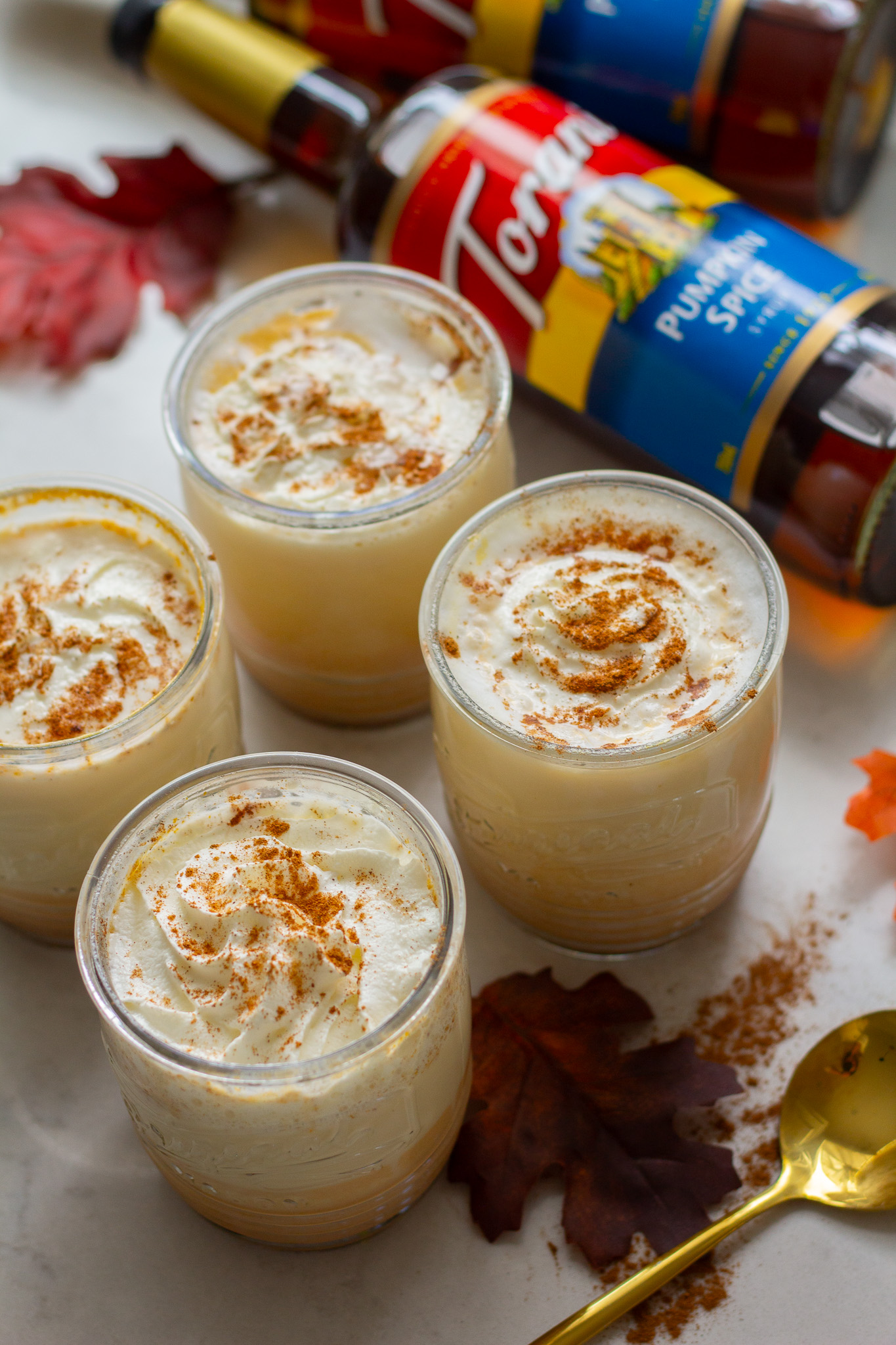 Creamy Pumpkin Spice Steamer