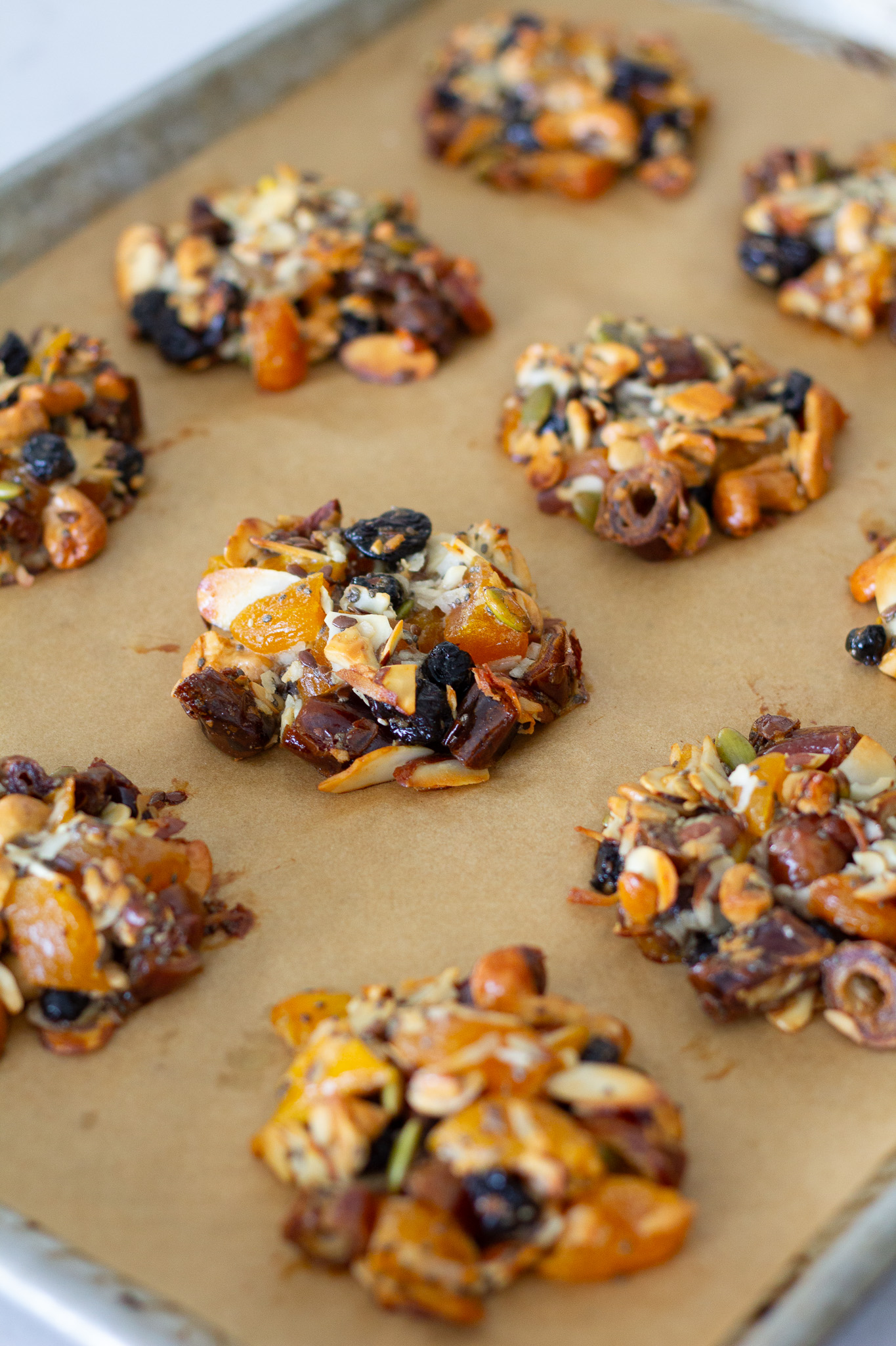 Easy Dried Fruit and Nut Clusters