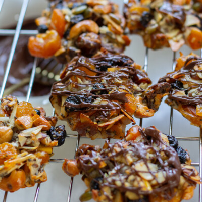 Easy Dried Fruit and Nut Clusters