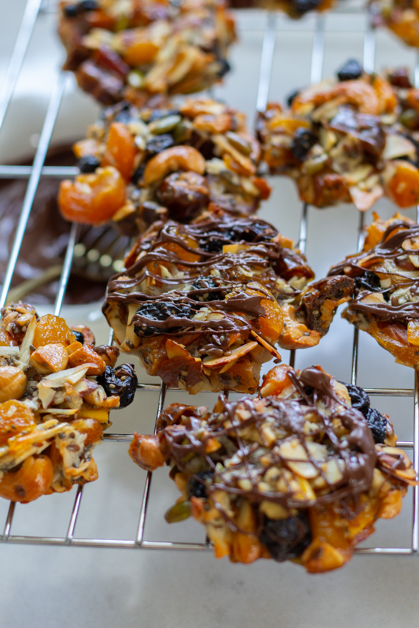 Easy Dried Fruit and Nut Clusters