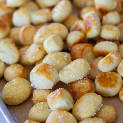 Easy Homemade Pretzel Bites