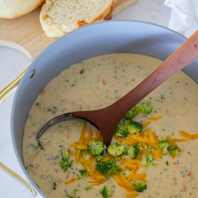 Creamy Broccoli Cheddar Soup