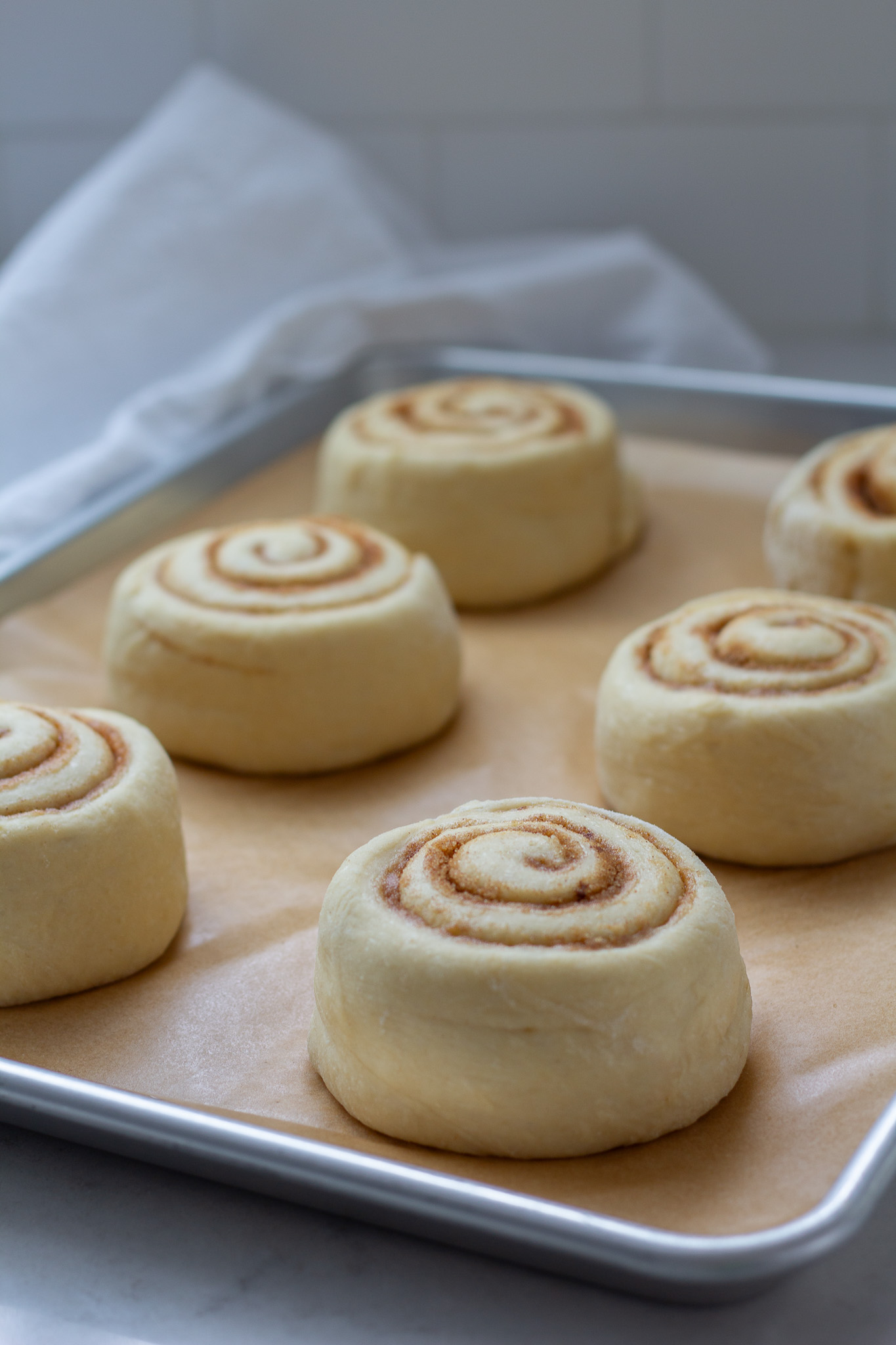 Jumbo Sheet Pan Cinnamon Rolls