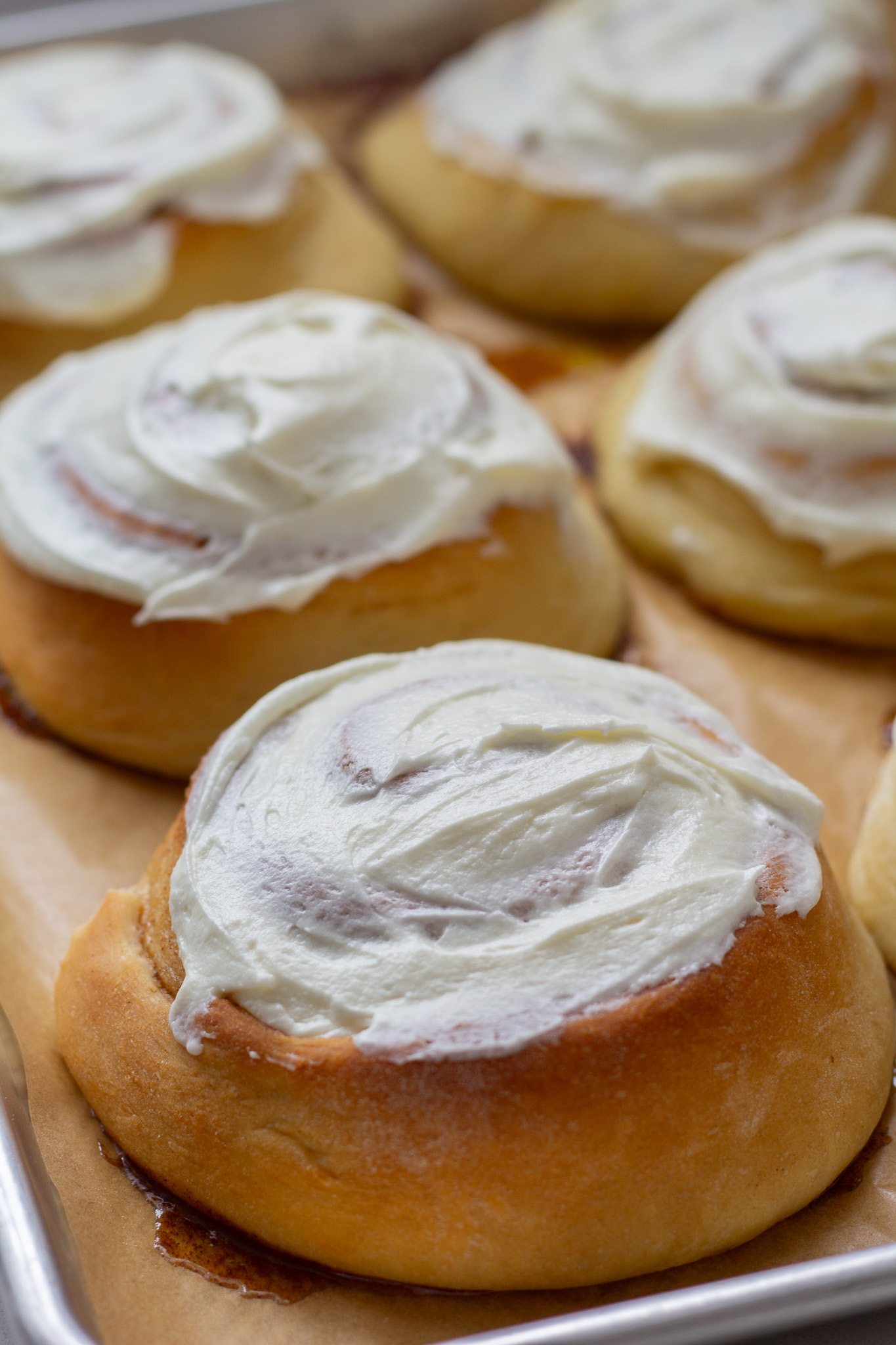 Jumbo Sheet Pan Cinnamon Rolls