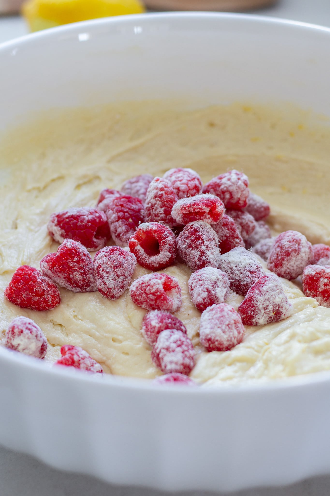 Easy Raspberry Lemon Yogurt Loaf - Handmade Farmhouse