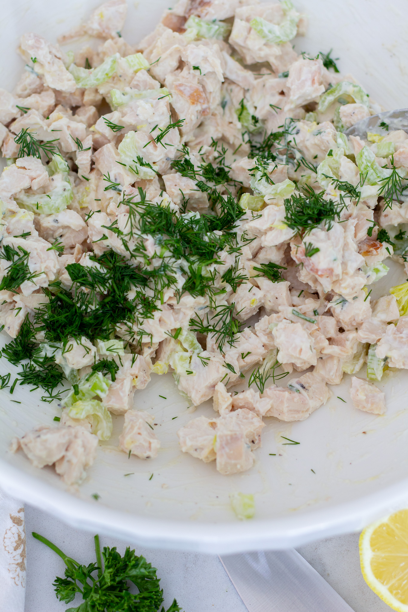 Easy Dill Chicken Salad