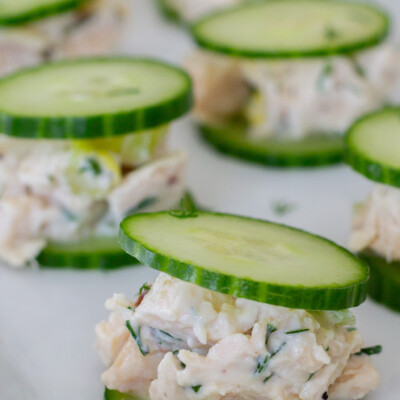 Easy Dill Chicken Salad Bites