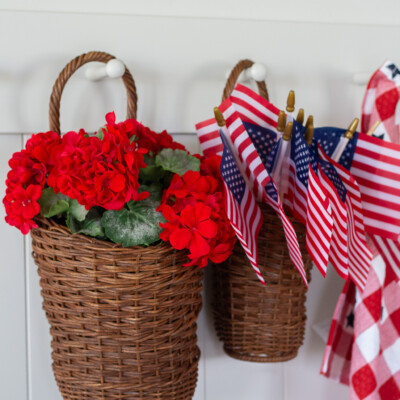 Simple Summertime Patriotic Decor Ideas
