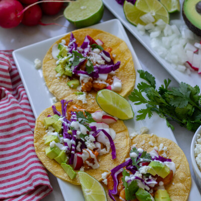 Simple Homemade Shrimp Tacos