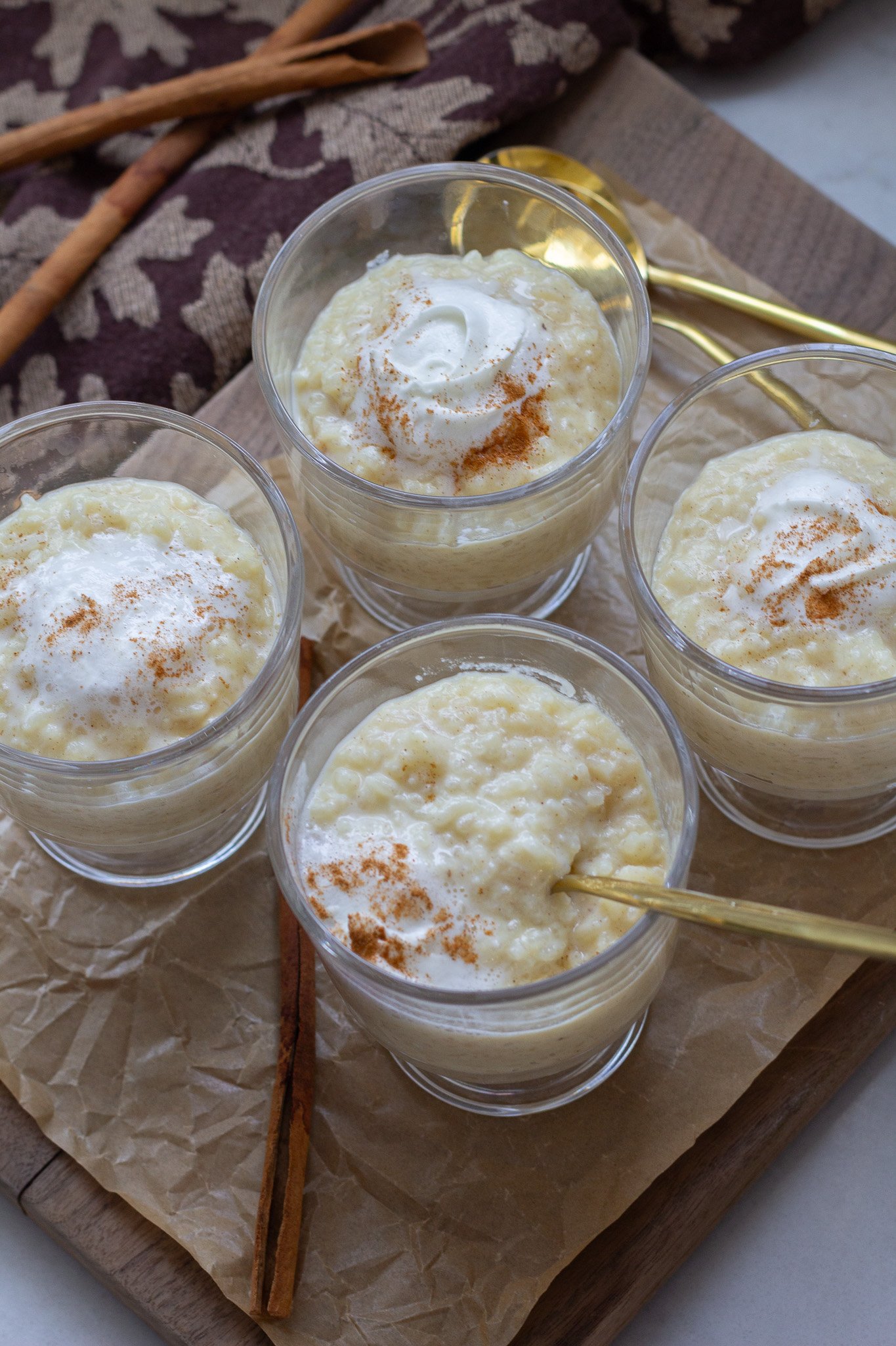 Simple Old Fashioned Rice Pudding