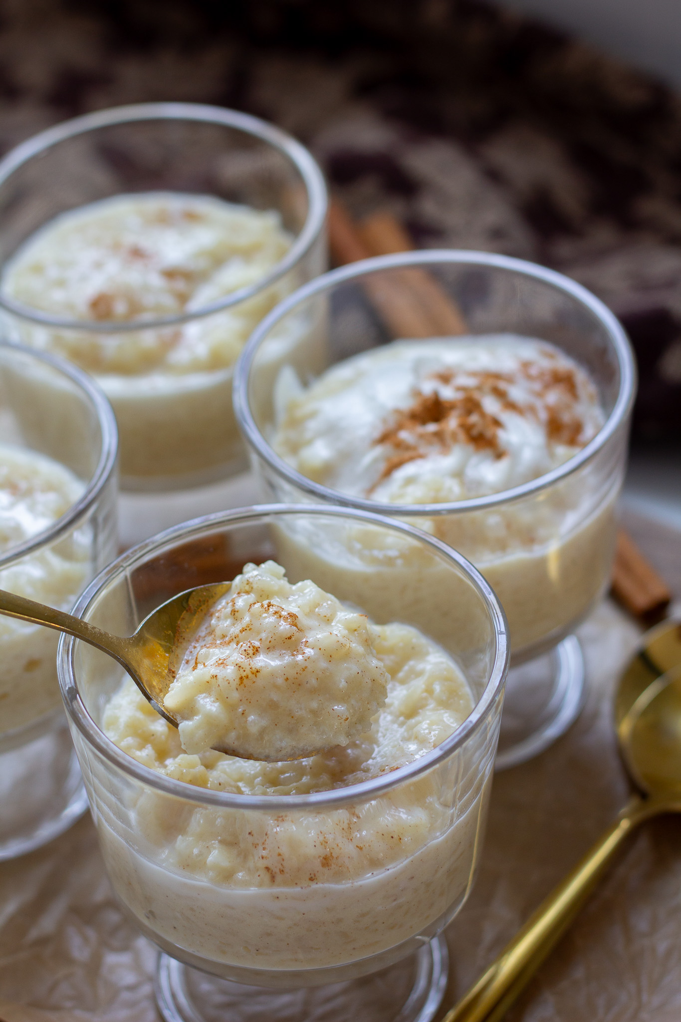 Simple Old Fashioned Rice Pudding
