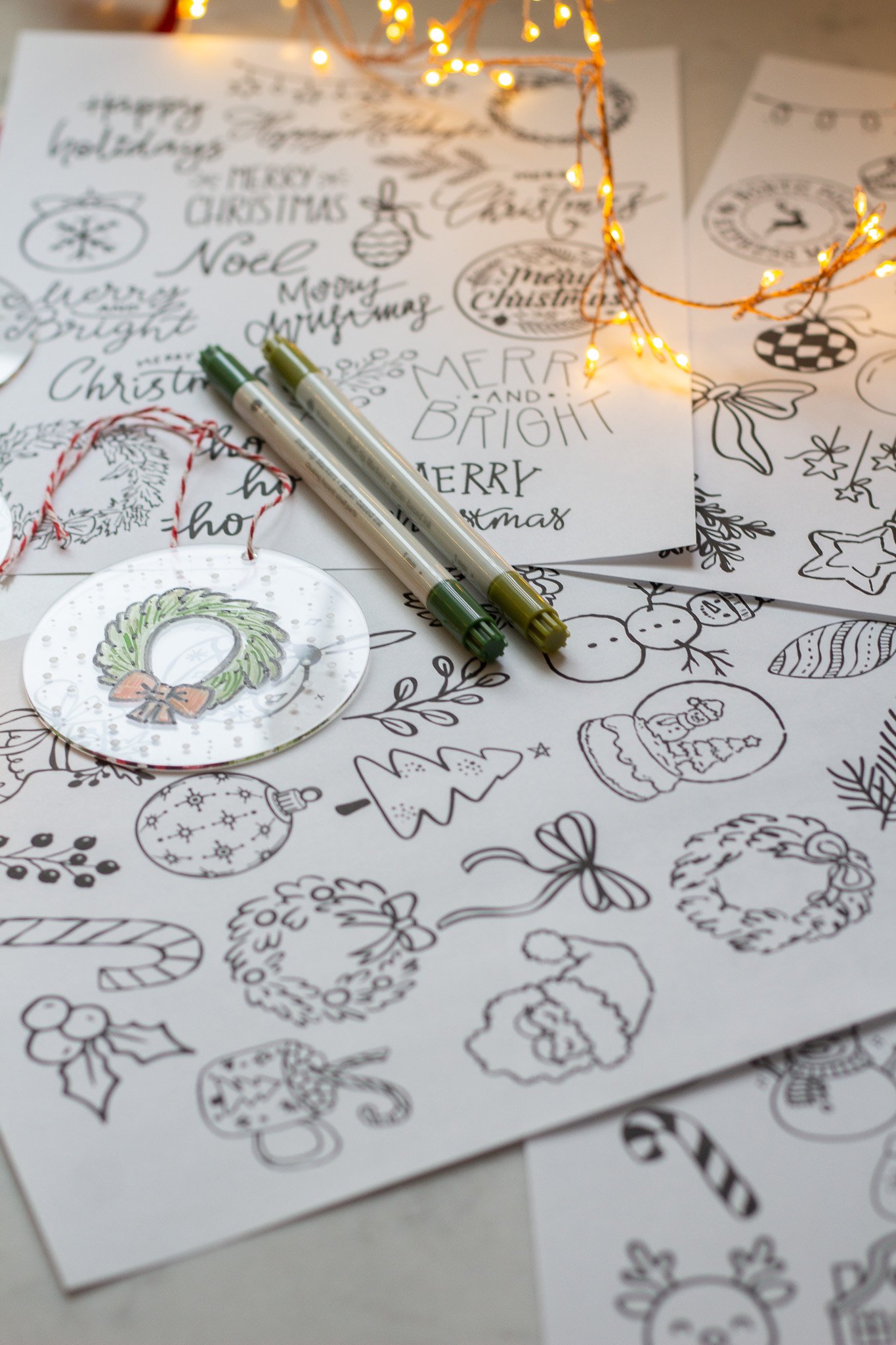 Personalized Acrylic Christmas Ornaments