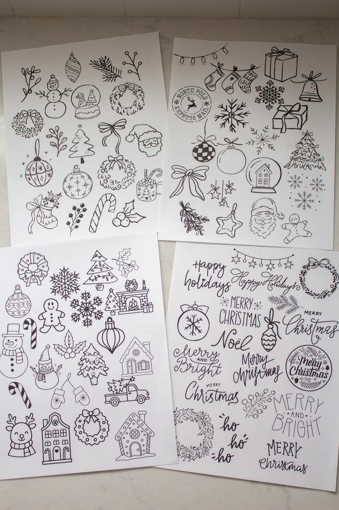 Personalized Acrylic Christmas Ornaments