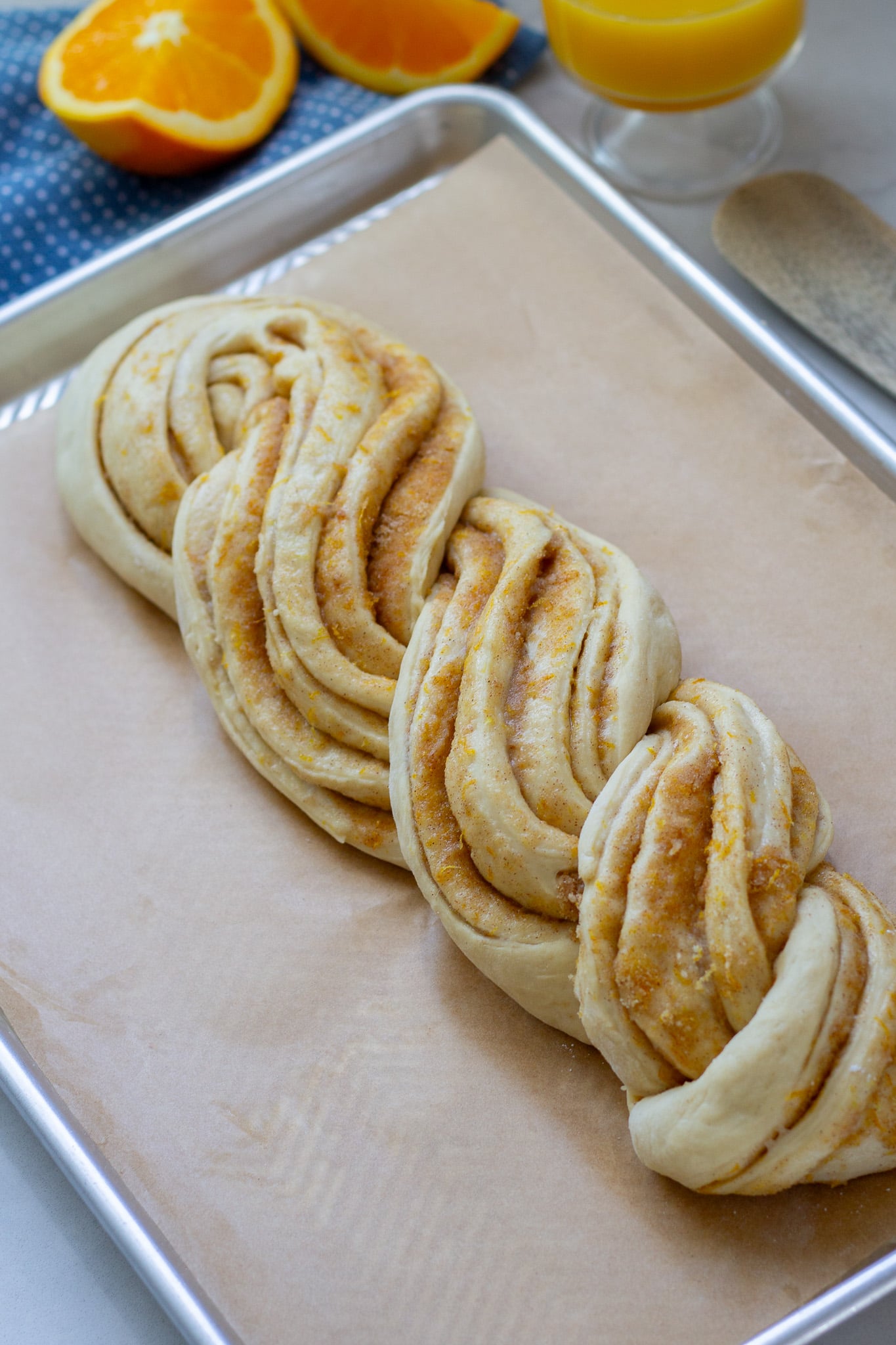 Easy Sweet Orange Twist Loaf