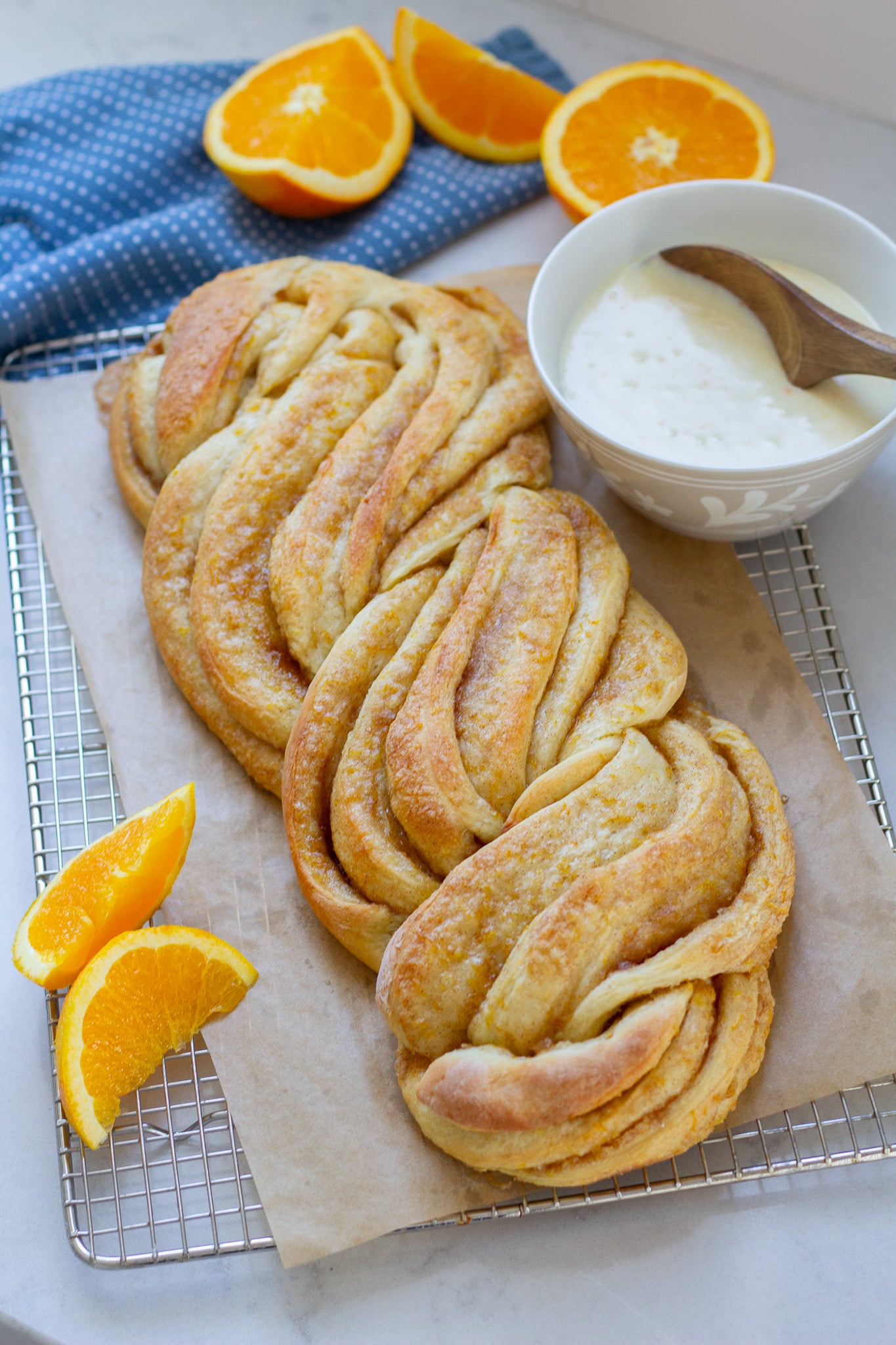Easy Sweet Orange Twist Loaf