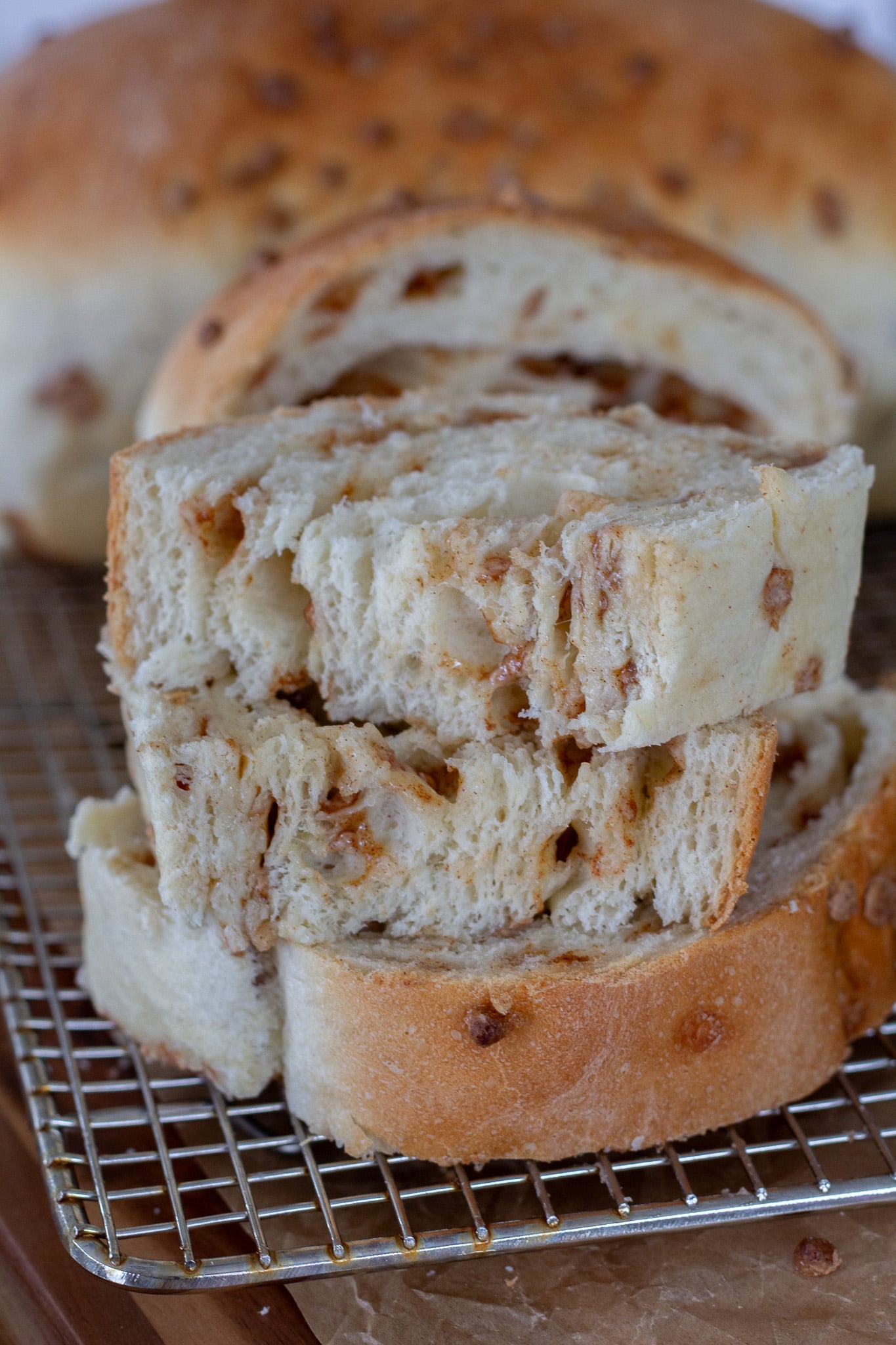Easy Cinnamon Chip Bread