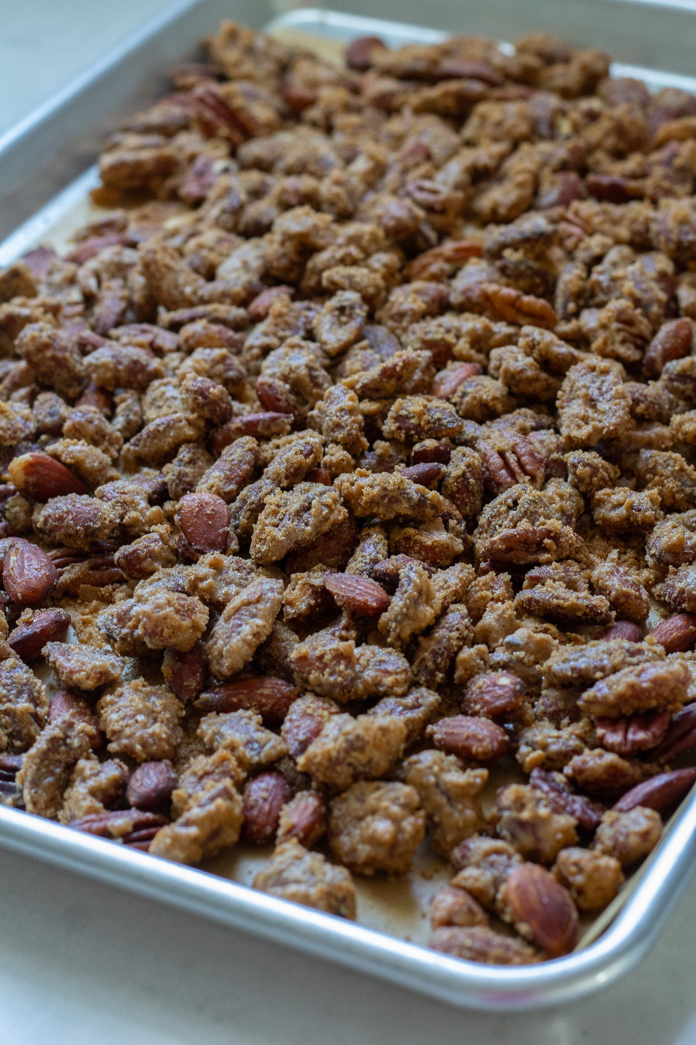Easy Candied Almonds and Pecans