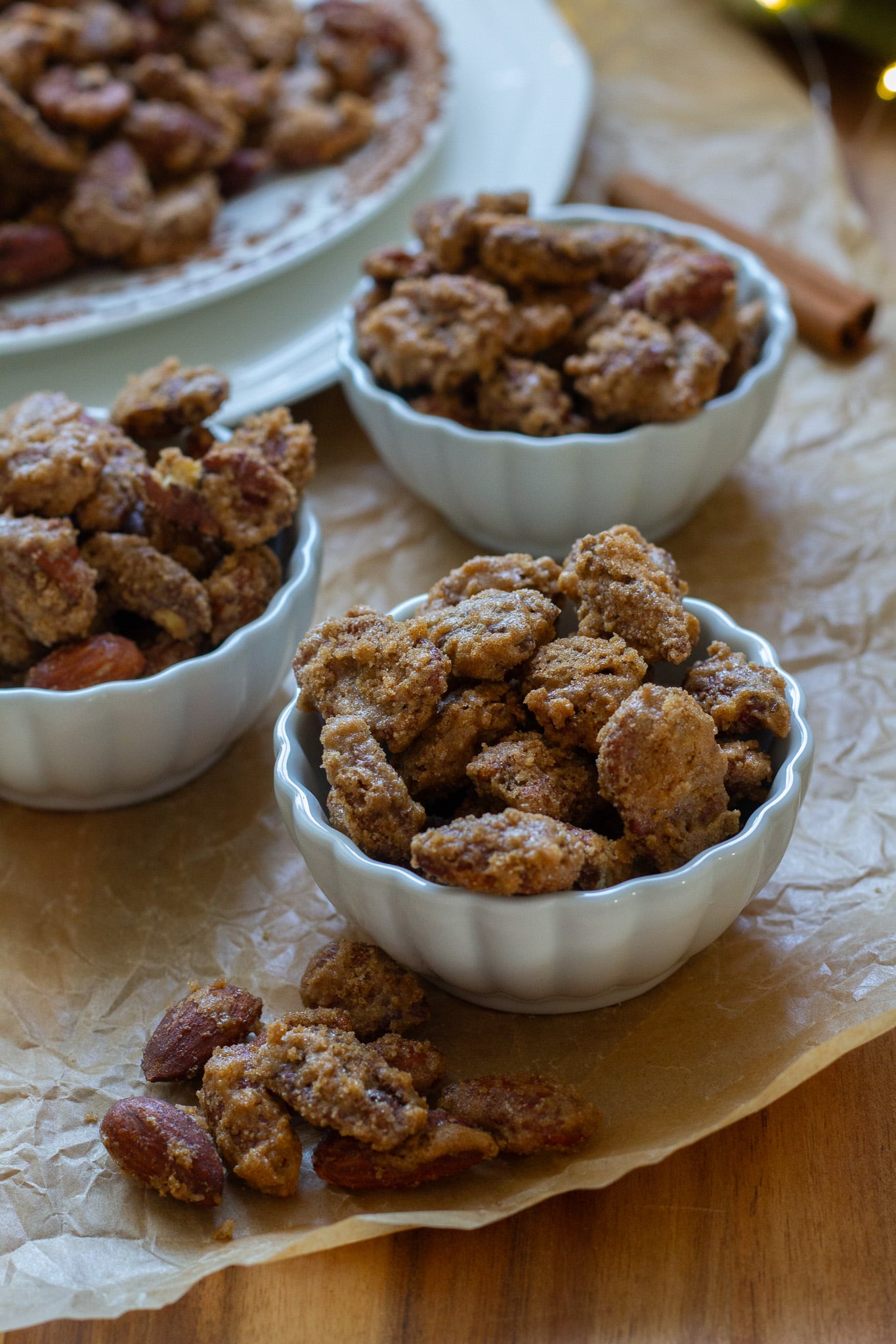 Easy Candied Almonds and Pecans